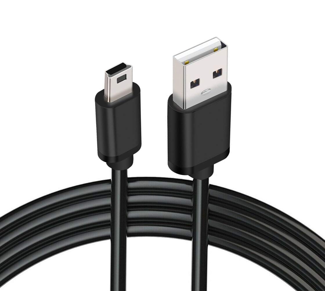 MaxLLTo 6ft DCR-HC20 DCR-HC20E DCR-HC21 DCR-HC26 DCR-HC30 DCR-HC30E,USB 2.0 Extra Long Mini USB Cable for Sony Handycam
