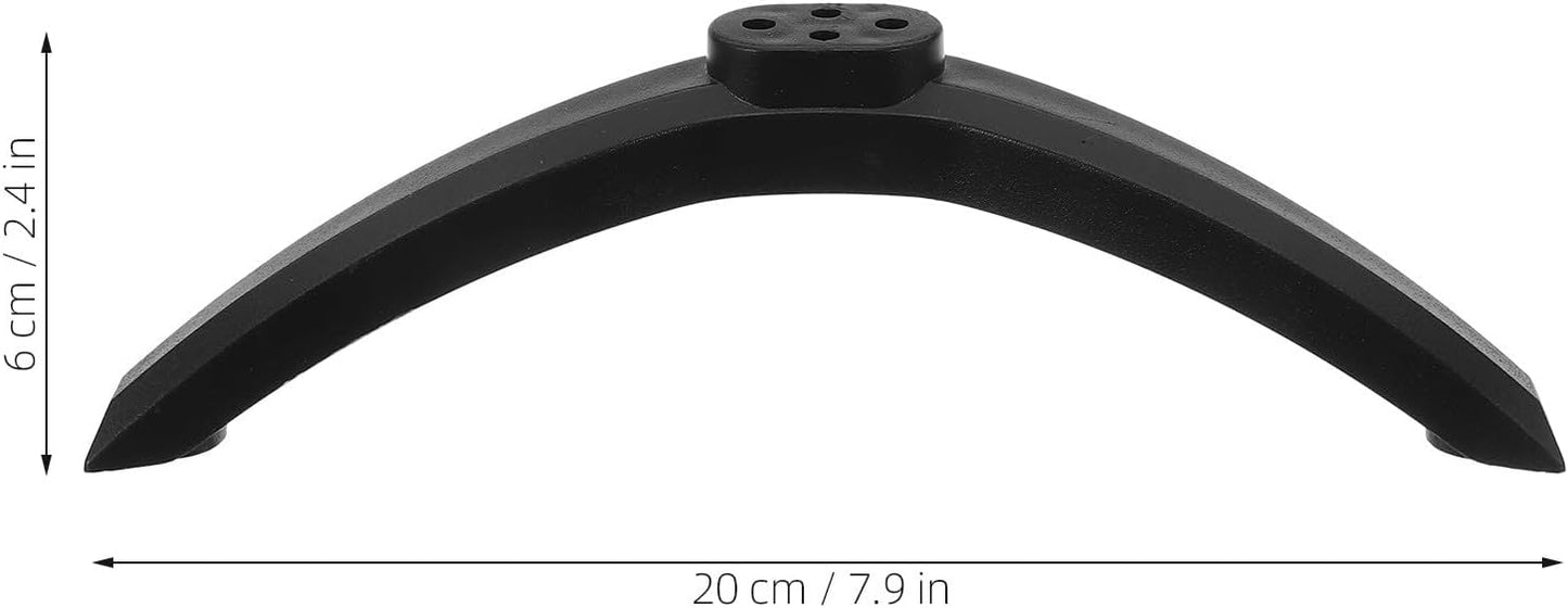 Mikikit 50 Inch Tv Stand Base Legs with Screws for Televisions Universal Tabletop Tv Holder Desktop Bracket