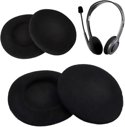 VUFVOID 4Pcs 55mm/2.2" Headsets H251 H251N H261N H351 H361 Replacement Foam Ear Pud Earpads Sponge Cushion Applicable