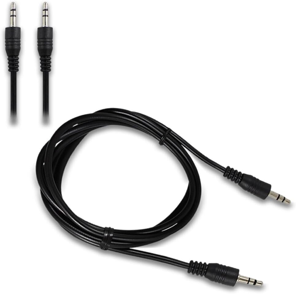 Marg 3.5mm ISP245 ISP255 AV Out to AUX in Cable Audio/Video Cable Cord for iLuv VZ, HD Mo'Beats Bluetooth Speaker