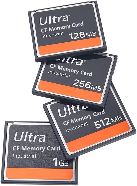 LILIWELL 128MB 128MB (2PACK) CF Card High Speed Ultra CF Memory Card Industrial Grade for DSLR Camera Card Designed