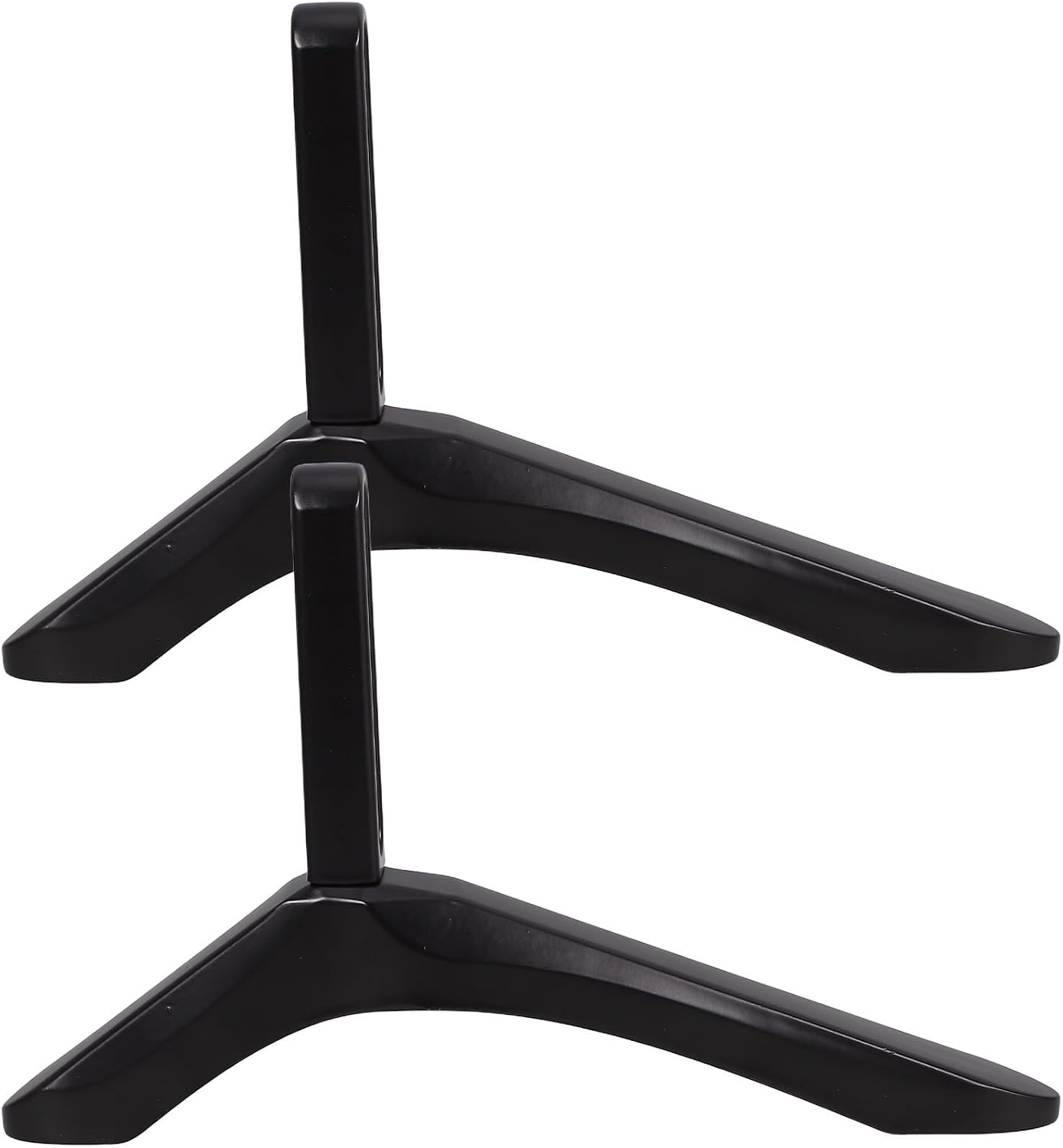 BESPORTBLE Universal TV Stand Base Bracket with Screws Aluminum Alloy Desktop TV Support Stand for LCD LED Televisions