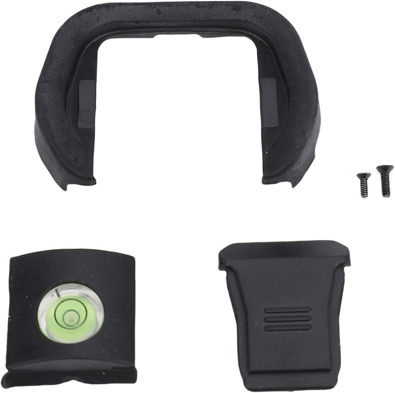 R5 R6, Tbest Camera Eyecup Hot Shoe Cap Level Kit Fit Viewfinder Silicone Material Black