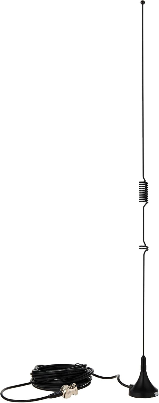 Tram VHF/UHF/800MHz1,300MHz Scanner Mini-Magnet Antenna with BNC-Male Connector
