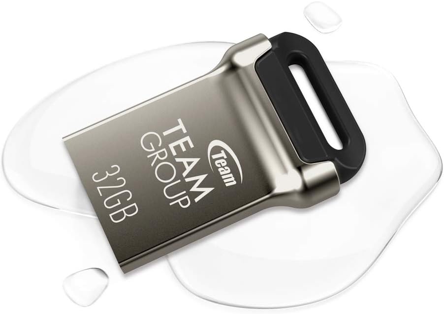 TEAMGROUP C162 32GB 5 Pack 3.2 1 3.1/3.0 100MB/s TC162332GB21 USB Gen USB Mini Fits Metal Read Flash Thumb Drive