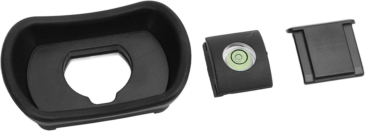 WIHFHGZ Set, 3 GFX100II XH2S T5 Camera Viewfinder Eye Cup Pcs with Hot Shoe Cover and Bubble Level for X