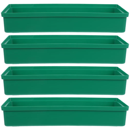 BESPORTBLE Floral Foam Trays for Arrangements 10 Pack Flower Mud Fixing Trays Wedding Party Landscape Decorations