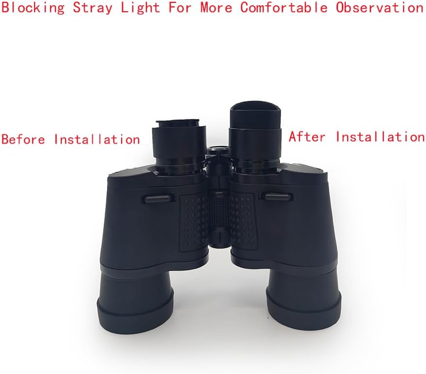 SKYPRO 2PCS 26mm Aperture Shiel for Microscope Telescope Eyepiece Eye Piece Rubber Eye Cups