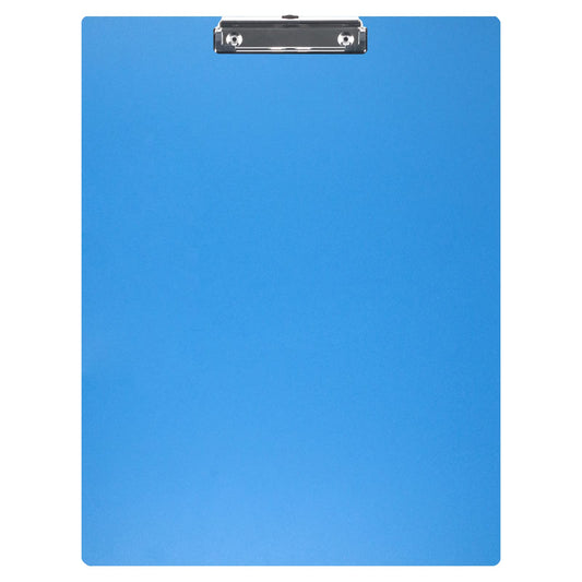 Acocony 11x17 Clipboard Landscape Super Tough Extra Large Clipboard Low Profile Clip Not Fragile 11 x 17 Clipping Board PP Plastic Blue Pack of 1