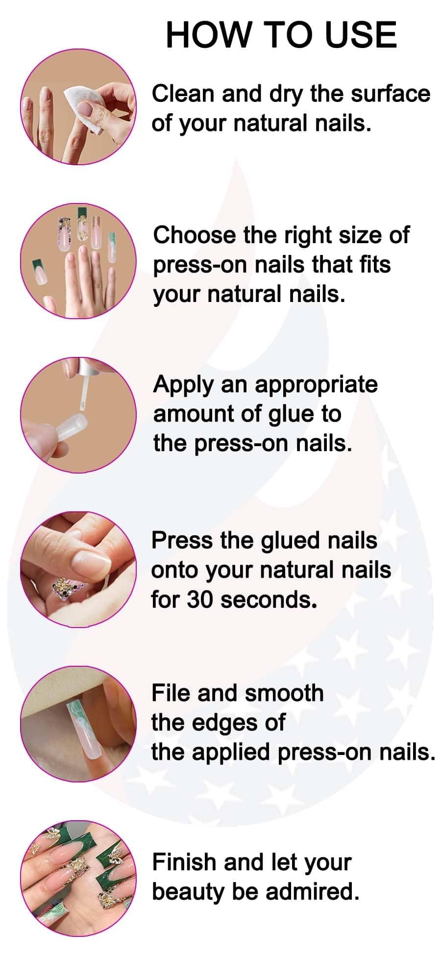 Gleamrain Glam Almond Medium Handmade Press on Nails Cute for Women, Gleamrain Handcrafted Floral and Polka Dots Design Reusable Full Cover Fake Nail Pink for Daily Wear Party Birthday D322
