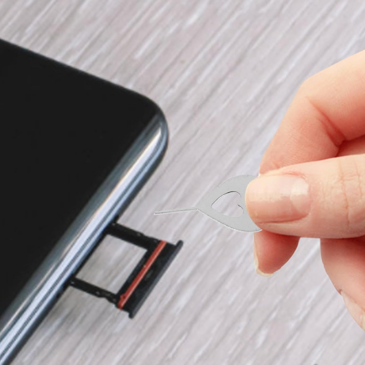 100pcs SEWACC Sim Card Ejector Pins Removal Needles Phone Sim Tray Remover Tool Compatible with Smartphone Models