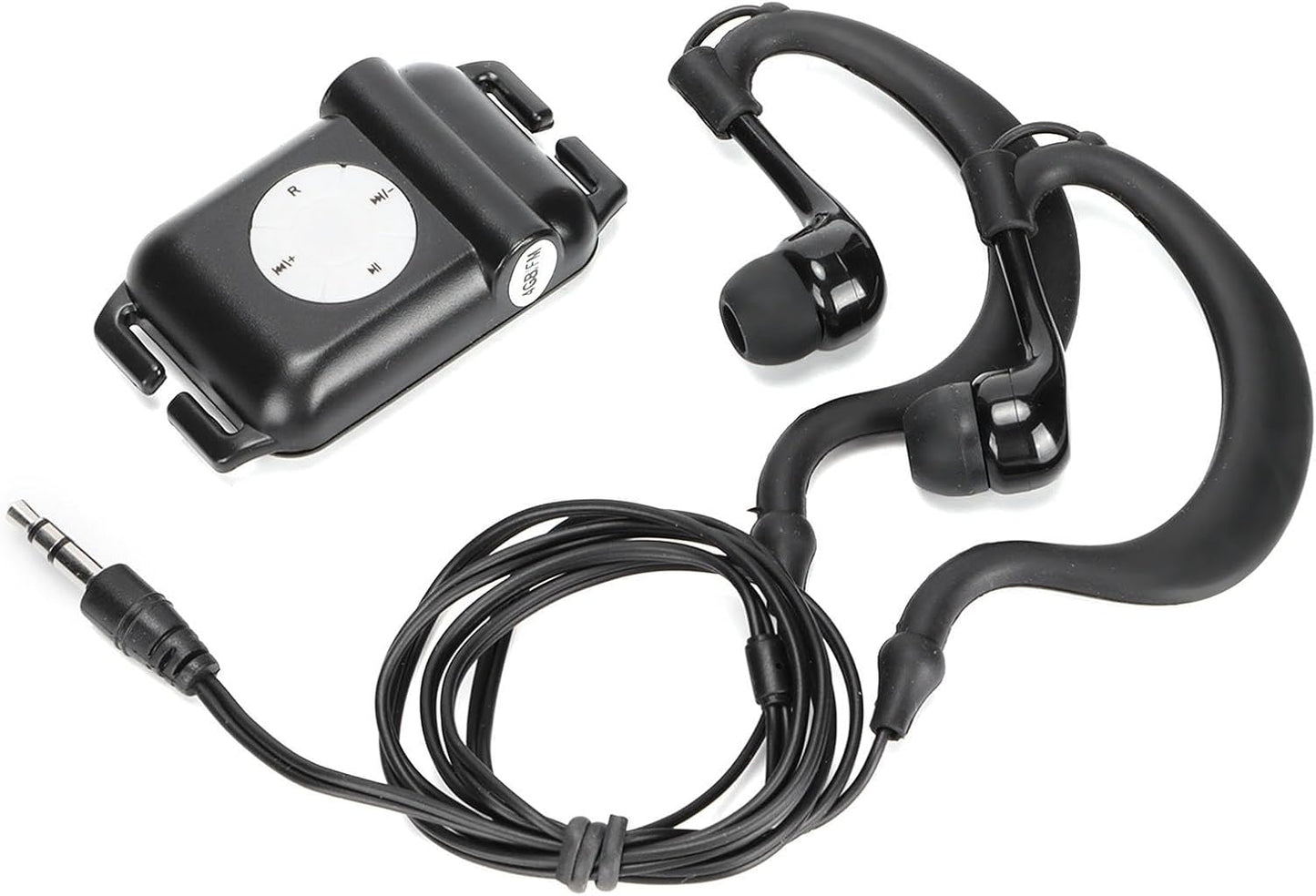 Beufee Mp3 Swimming, Swimming Headset Mp3 Swimming MP3 Waterproof Player for Underwater Player Music Player Player