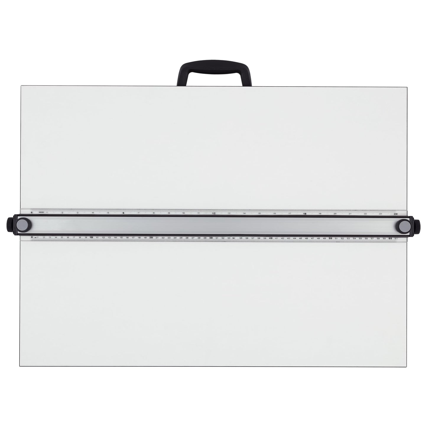 Acurit PXB 16” x 21” Drawing Board for Artists and Designers - Portable Workspace for Drawing, Sketching, Drafting, Painting - Fixed Angled Laminated Surface with Ruler and Parallel Motion Bar