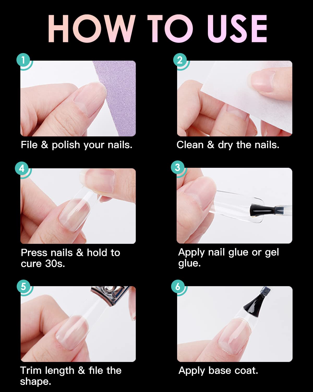 Soft Gel Nail Tips Medium Almond, 120PCS Pre Buff Full Cover Nail Extenison Tips Half Matte Gel Nail Tips BORNBYME