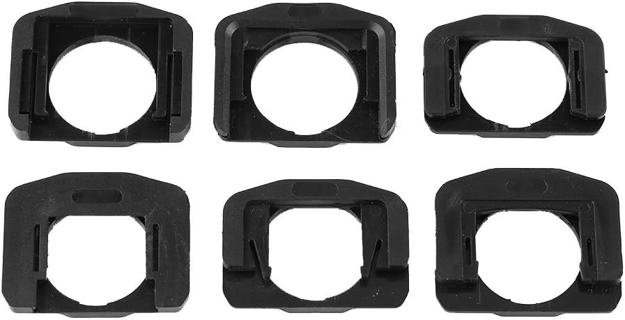 Shenprymic 1.5X 6 Fixed Focus Viewfinder Eyepiece Magnifier for DSLR Camera, Durable Eyecup with Mounting Bases, Clear