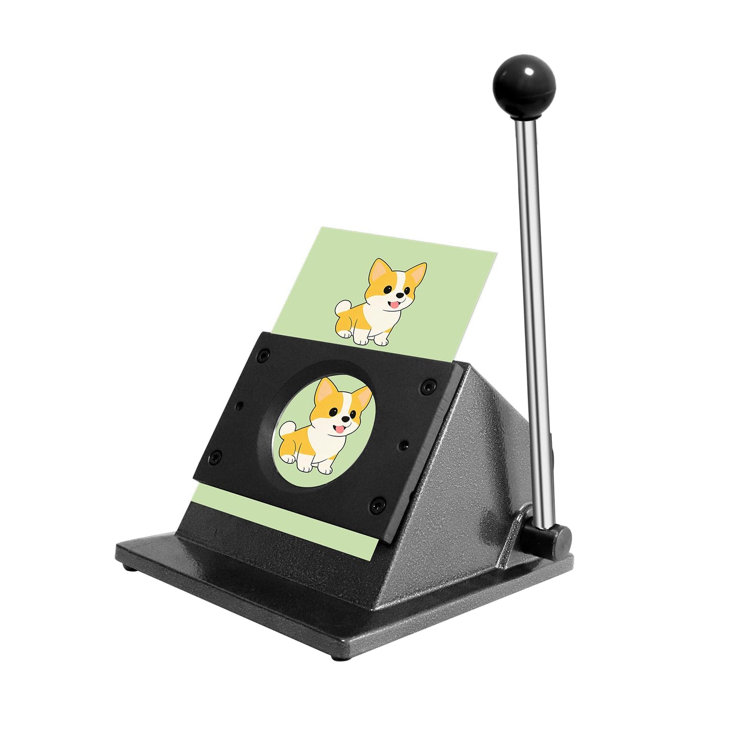 2.28" 58mm Button Paper Cutter, 2.75”/70mm Diameter Circle Cutter Circle Punch, Graphics Punch Cutter, 70mmDie Cut Machine for Making 2.28" 58mm Mode Buttons Machine (2.75”/70mm Cutting Diameter)
