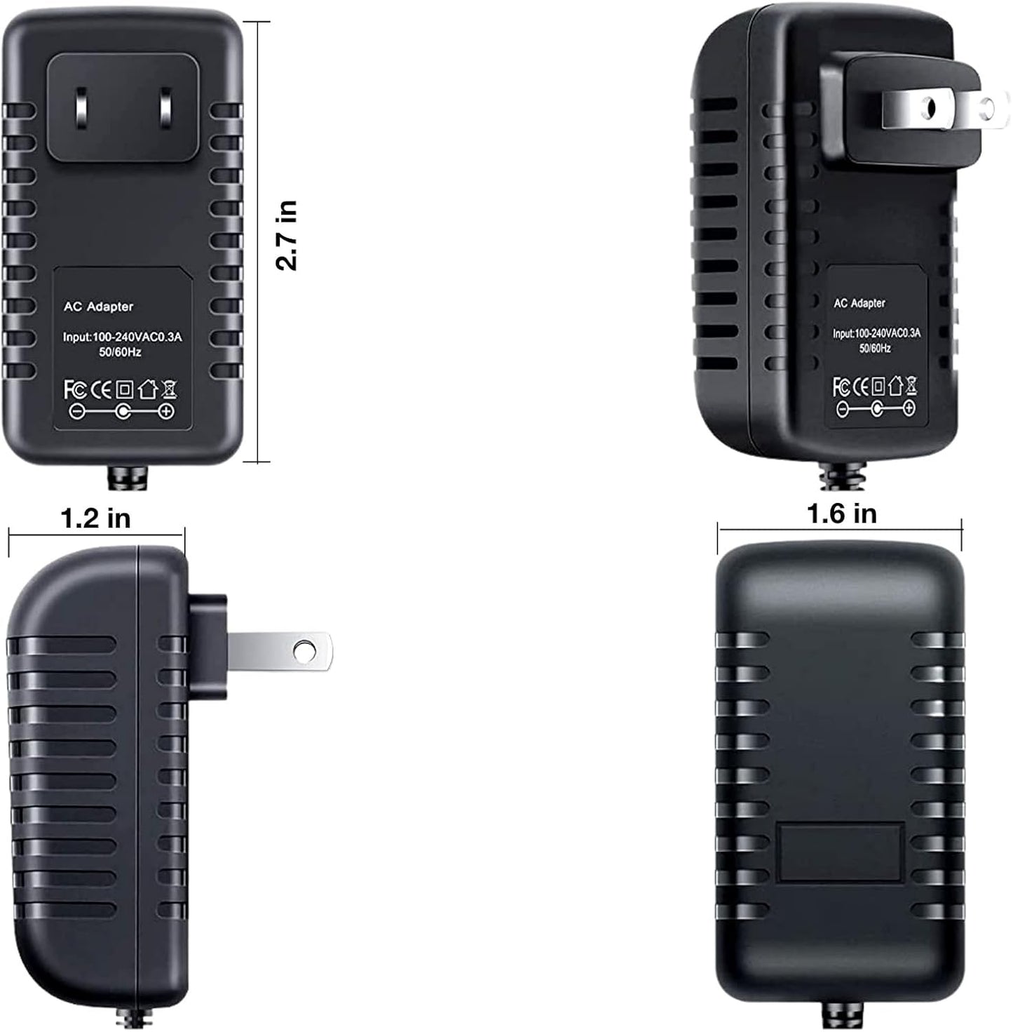 saschedross PV-GS39 PV-GS59 PV-GS83 PV-GS69 VDR-D150EP 7.2V 7.9V 8V 7.9VDC 8VDC DC7.9V AC/DC Adapter Compatible