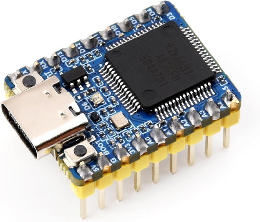 waveshare RA4M1-Zero 32-Bit MCU-RA4M1, 48MHz Mini Development Board, Based on Operating Frequency, Built-in FPU