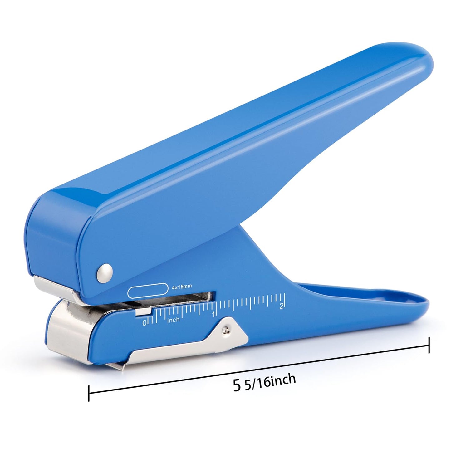Imlike Handheld Badge Slot Hole Punch: Slot Puncher for PVC ID Card, Business Card, Name Tag and Luggage Tag, 19/32" x 5/32" Hole, All Metal Construction
