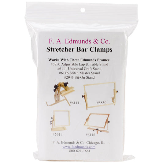 Edmunds Clamp Converts Stitch Stands to Frames for Stretcher Bars
