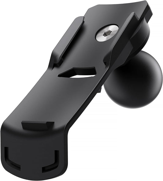 TUSITA 1" Mounts Spine Clip Holder with B Size Ball Compatible with Garmin Handheld GPS Devices