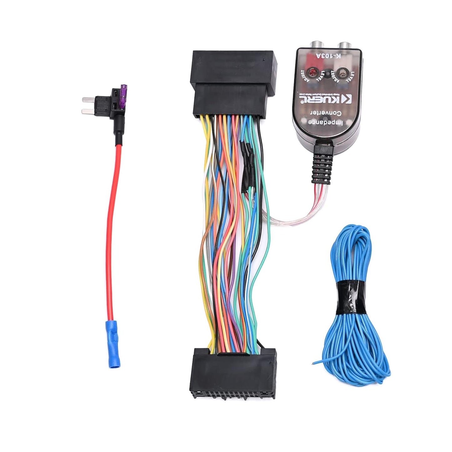 VIKKSAER F-150 250 350 450 550, Factory Radio Add a Subwoofer Speaker Amplifier Wire Harness, Replacement for Ford