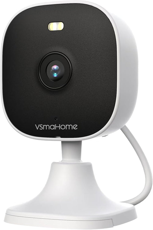 VSMAHOME 1080P 2.4G 2-Way Cameras for Home Security with Night Vision, Outdoor/Indoor Cameras for Baby/Elder/Dog/Pet