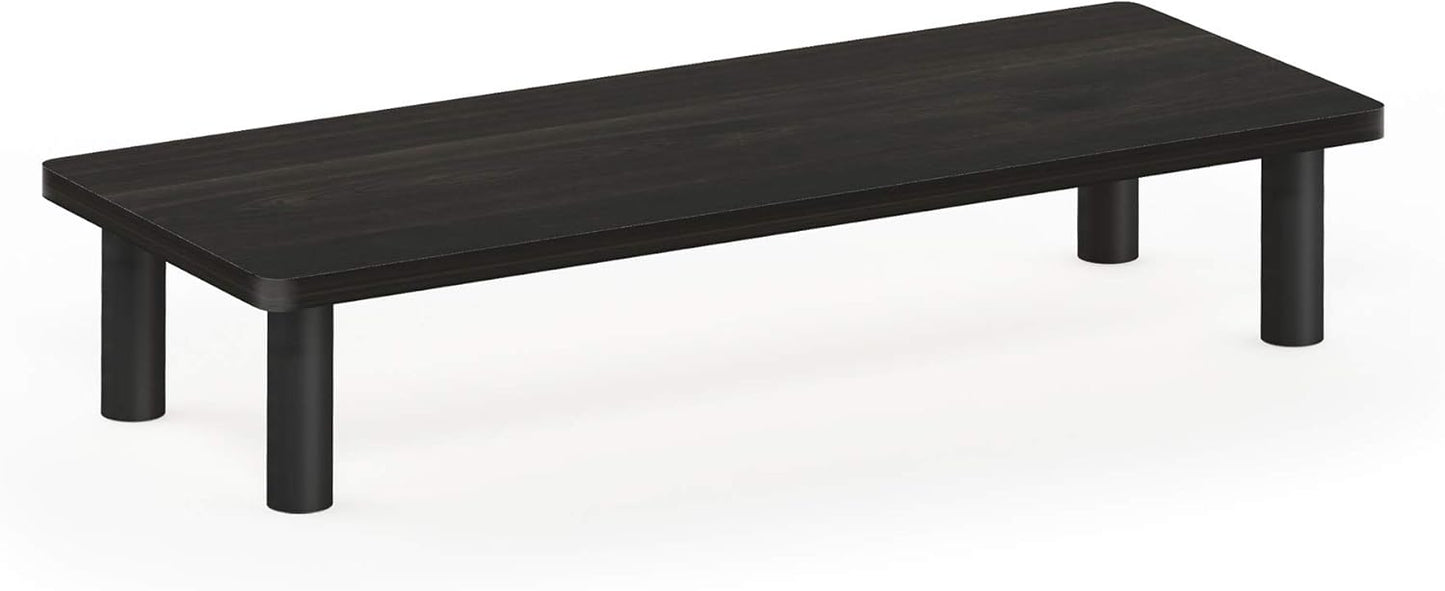 Furinno Espresso/Black Monitor Riser Stand