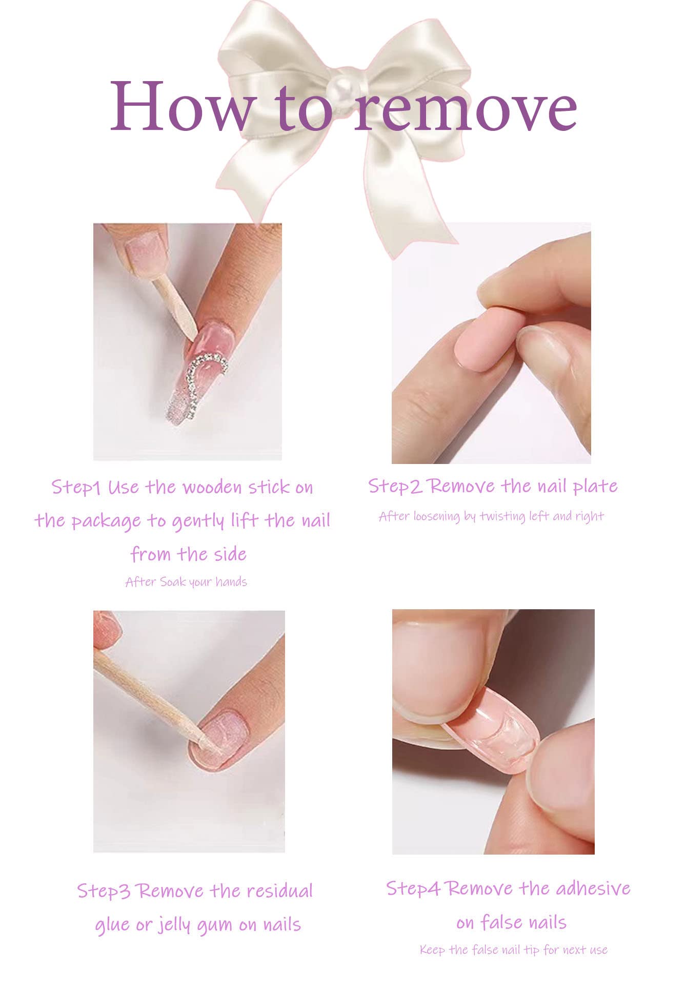 Press on Nails Medium Coffin SWEKKE Fake Nails Mermaid Full Cover Gradient False Nails with Designs Rhinestones Glitter Glossy Glue on Nails Manicure Artificial Acrylic Nails for Women Girls 24Pcs
