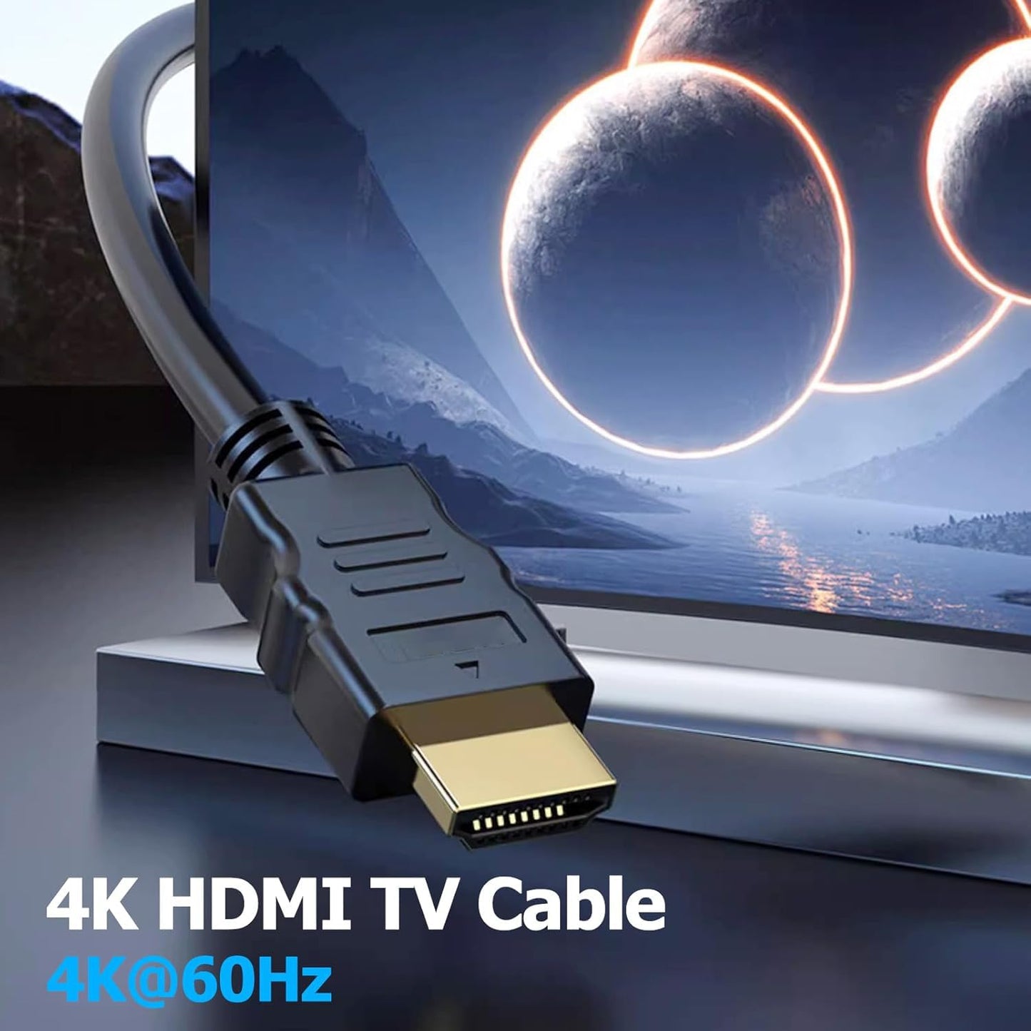 Vorothin 6 10-Pack, 4K 6FT, 2.0 CL3 4K, 1080P@144Hz,ARC CL3 PS5, PS4, HDMI Cable FT HDMI Computer Cable Shielded HDMI