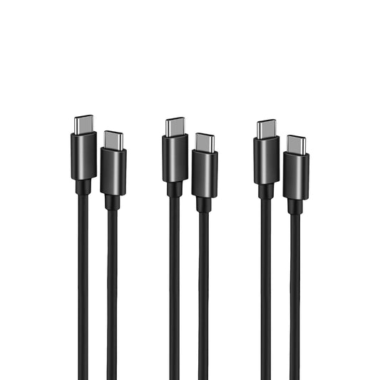 UGREN 3 Pack 16 c,15 USB C to USB C Cable,Type C Fast Charging Cable,C to C Charger Cord for iPhone Charger USB Pro