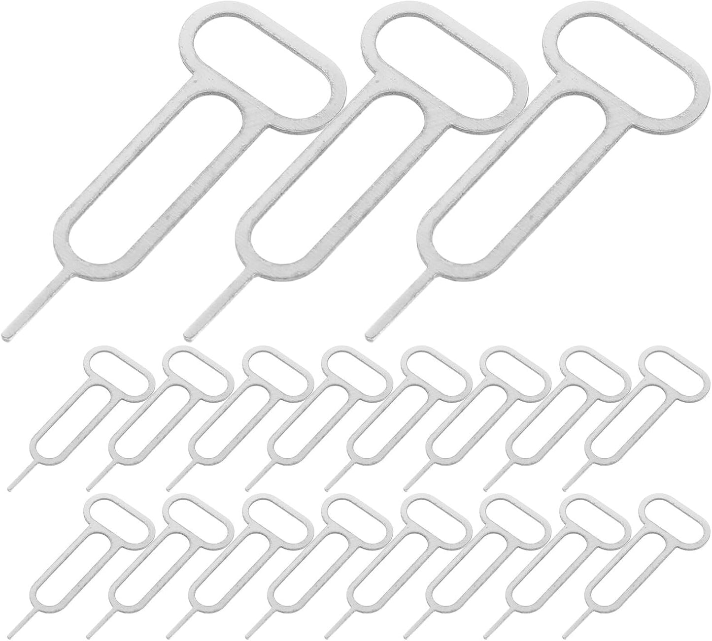 300pcs Sim Card Removal Pin Kit with Keychain Mobile Phone Card Ejector Tool Compatible for Smartphones and Tablets