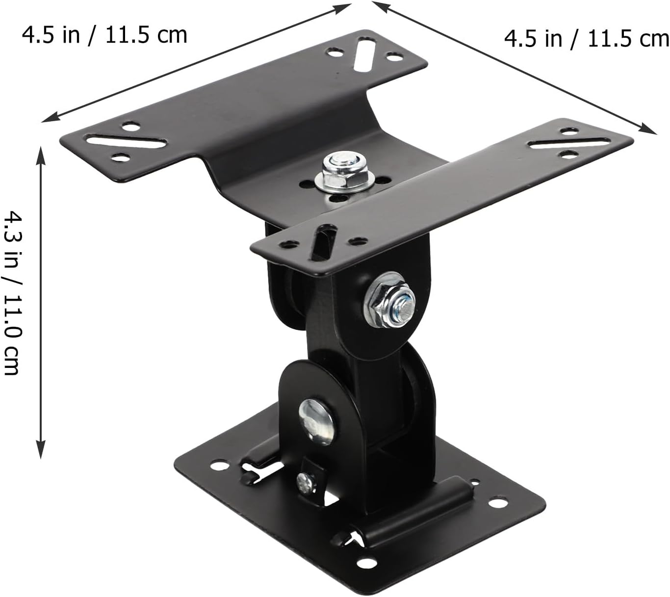 WATIIFUFU 14-27 Inch 360-degree Rotatable Tv Wall Mount Bracket Metal Shaft Swivel Small Flat Screen Tv Stand Mount