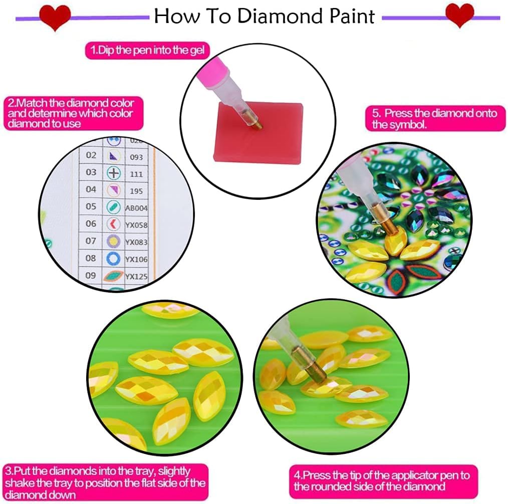 STGLCR Hanging Diamond Art Kits for Adults Pendant Moon, Special Shaped Crystal DIY Flower Diamond Painting Kit for Begginer, Acrylic Board Foral Moon Pendants for Home Decor 11.92 Inch Butterfly Blue