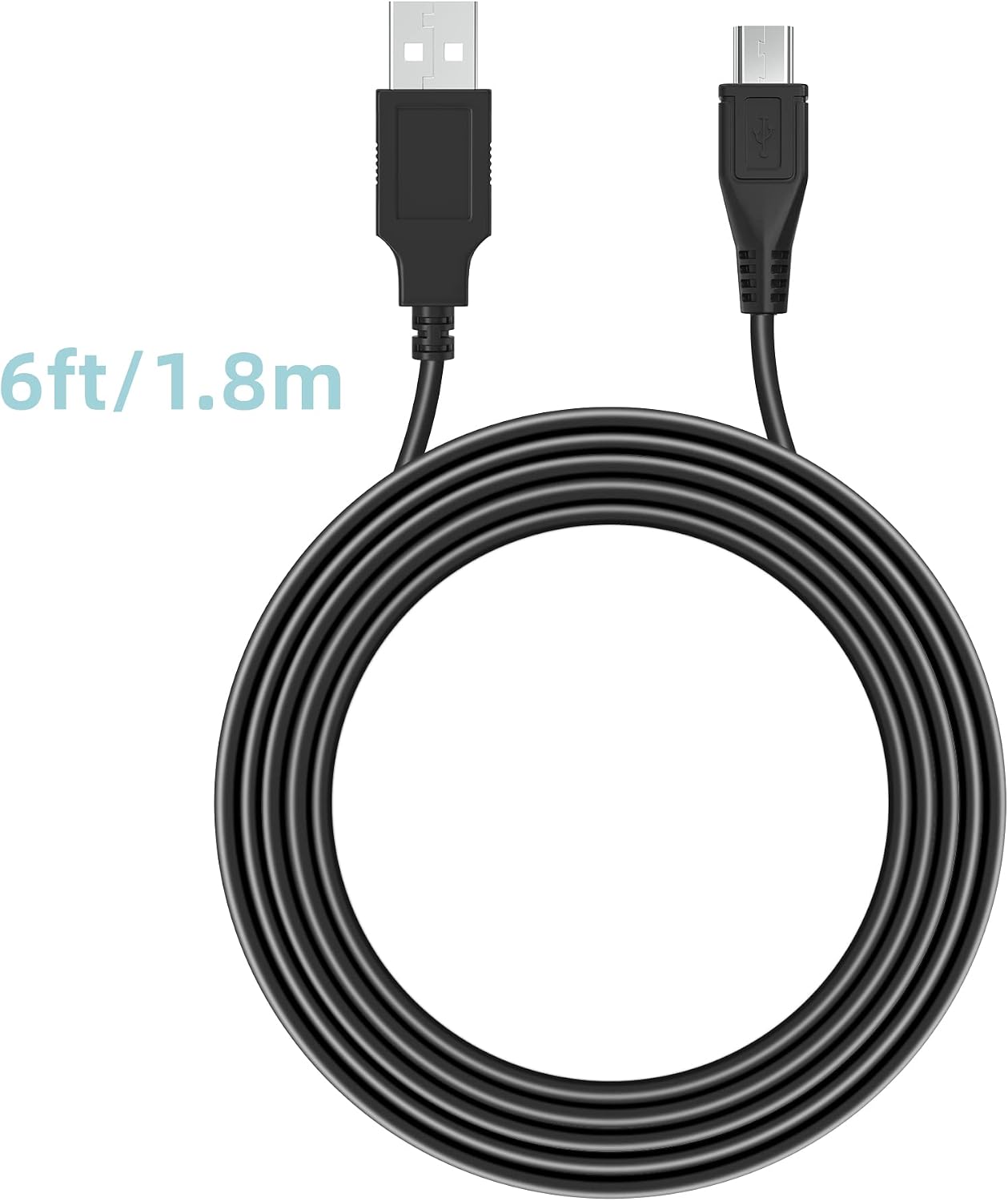 (6FT) DVR-790HD DVR-925HD USB PC Data SYNC Cable Cord Lead for Vivitar Camera Vivicam
