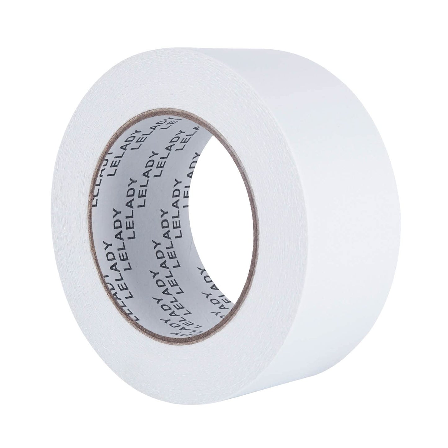 LELADY Double Sided Tape 2 Inch x 40 Yards- 1 Roll Double-Sided Adhesive Sticky Tape, High Adhesive Double-Sided Tape, for Arts, Crafts, Office School Stationery Supplies