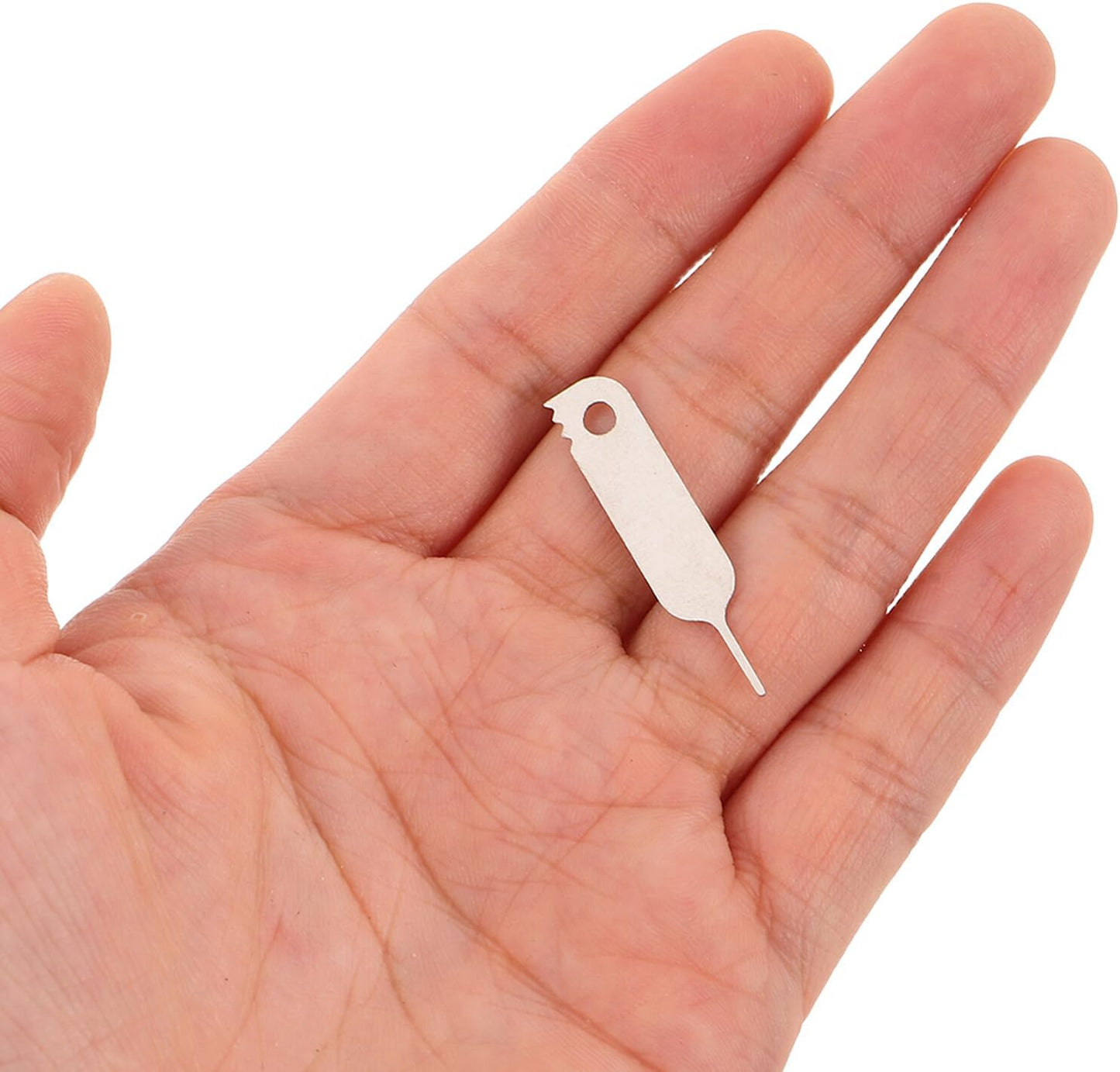 400pcs Set Artibetter Sim Card Eject Tool with Hanging Hole Universal Sim Pin Removal Needle for Smartphones