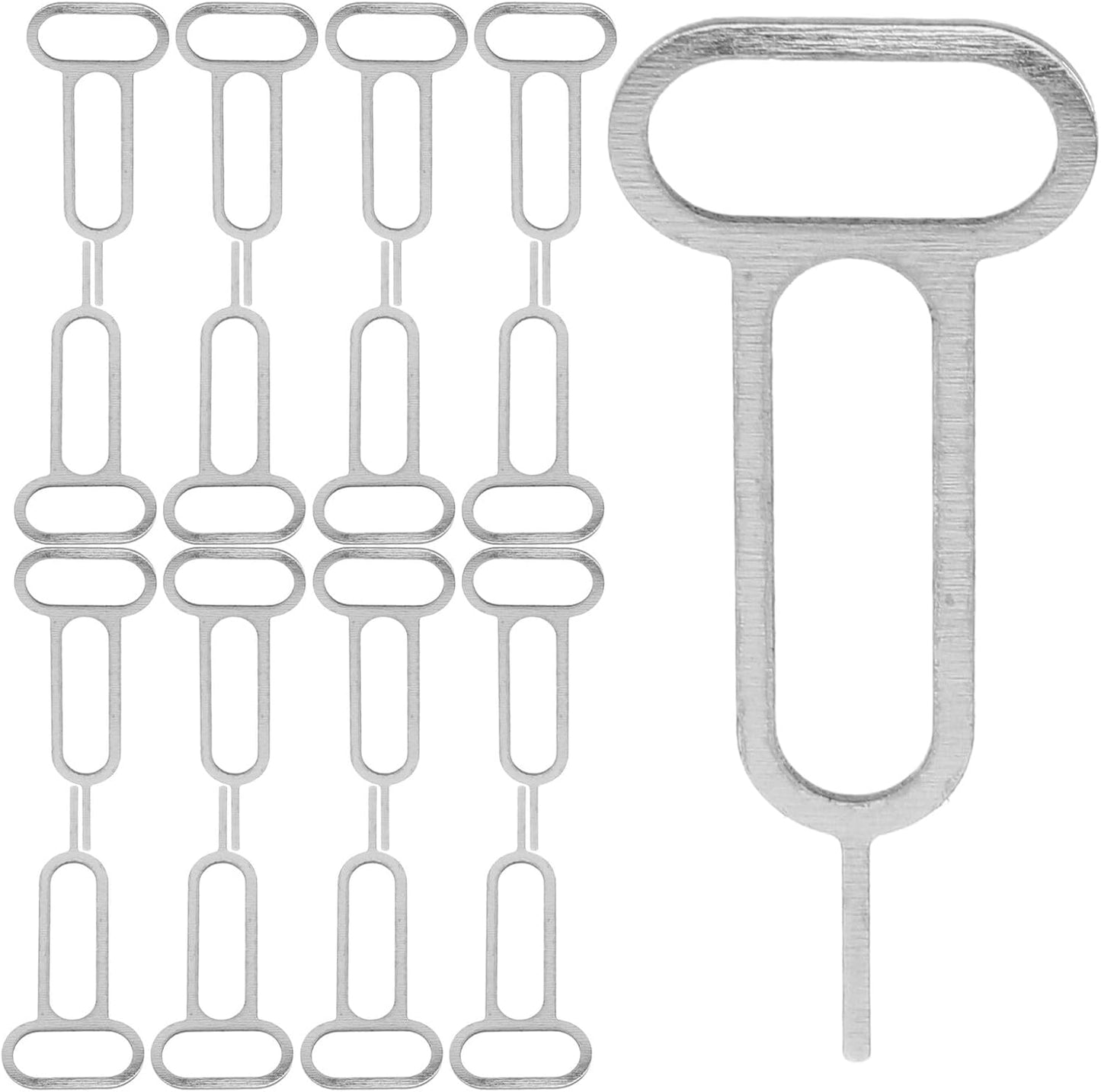 300pcs Set Universal Sim Card Ejector Tool with Mobile Phone Card Pin for Sim Tray Removal and Compatible
