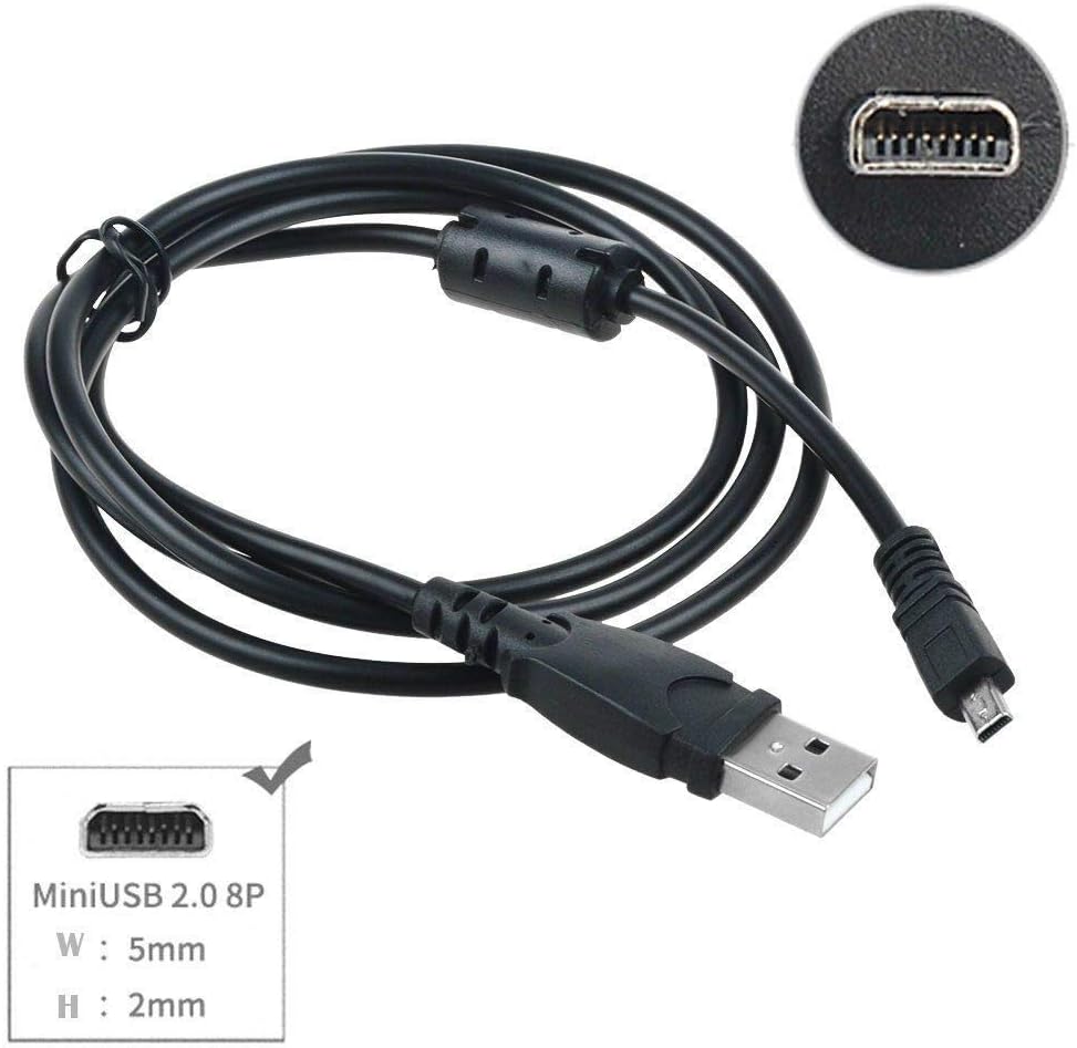 3ft DSLR-A100 A100 USB PC Data Sync Cable Cord for Sony Camera Alpha K DSLR Kit
