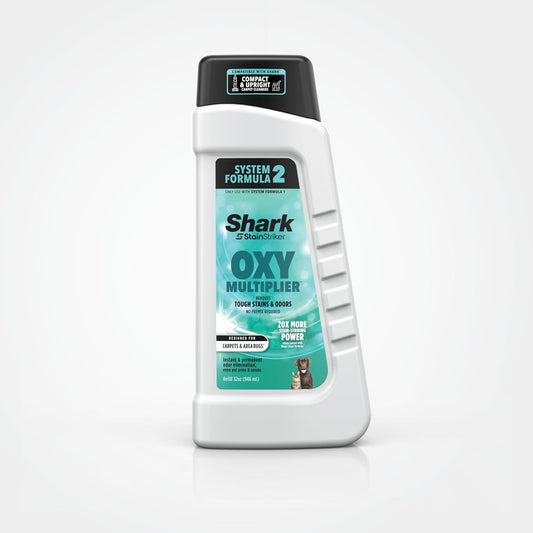 Shark StainStriker OXY Multiplier Formula - 32oz Carpet Cleaner for All Carpets & Upholstery