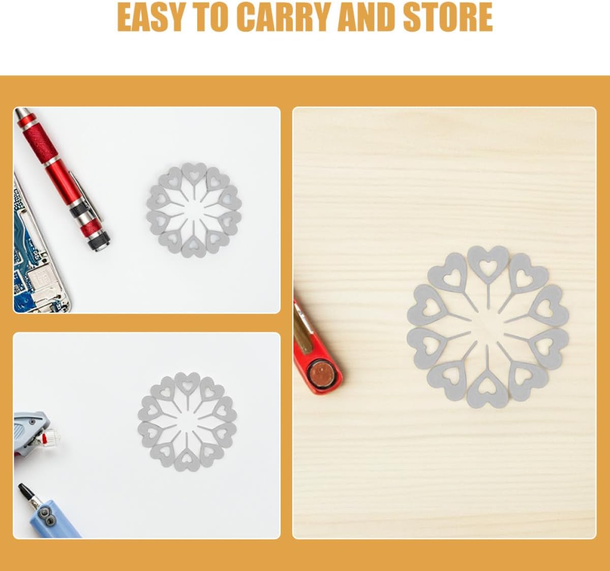 200pcs Set Homoyoyo Sim Card Tray Removal Tool Stainless Steel Sim Ejector Pins for Smartphones and Tablets Opening