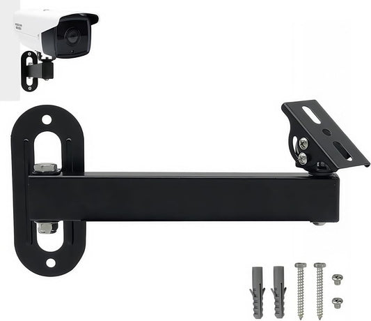V-Fiabilidad 8" 180 Long Arm Bracket Degree Rotatable Projector Wall Mount Stand Bracket for Security CCTV Camera Wall