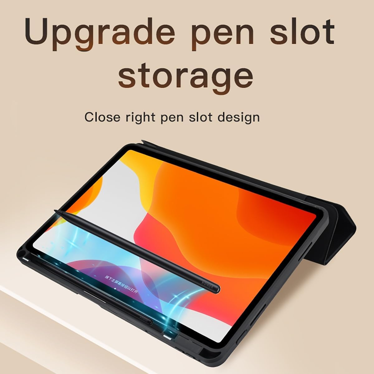 LGZADD 10.3 Compatible with Huawei Matepad Paper Smart Tablet Cover Case,Slim Protective Folio Shell Cover,Could
