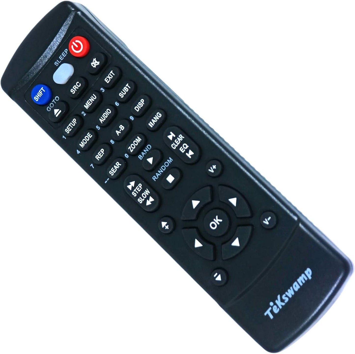 Tekswamp XBR716 Cassette Replacement Remote Control for Zenith DVD Recorder/Video Recorder