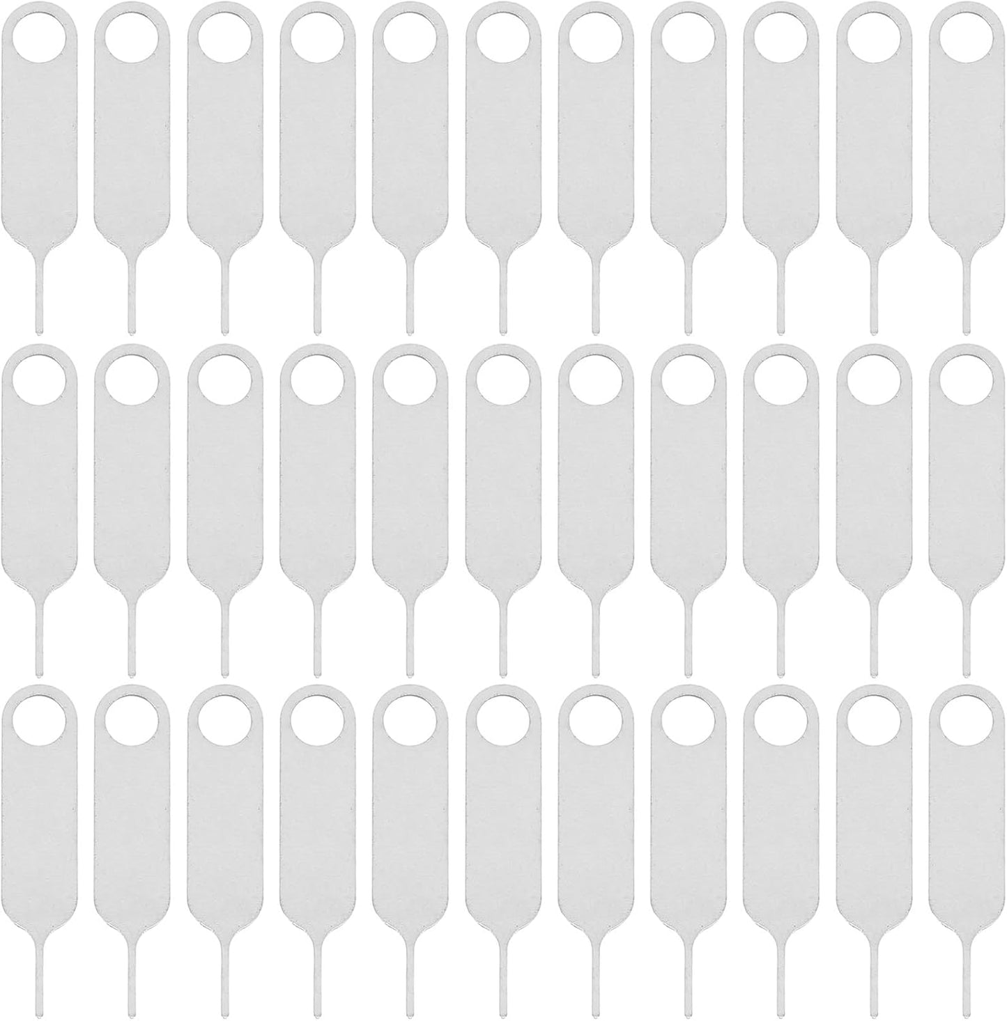 500pcs Sim Card Ejector Pin Stainless Steel Phone Sim Removal Tool Anti-Lost Mobile Phone Card Pin Compatible