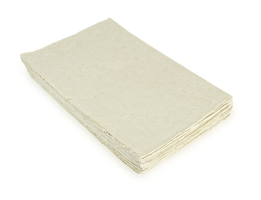Kathmandu Valley Co. A5 Size Handmade Lokta Card Stock Paper with Deckle Edge. Tree-Free Lokta Paper for Vintage Stationery, Printing, and Invitations. 5.8 x 8.3 inches. (50 Sheets)