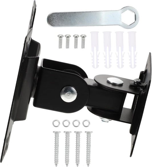 UTHCLO 360-degree 14-27 Inch Adjustable Wall Mount Tv Stand and Monitor Bracket Rotation Metal Shaft for Screens