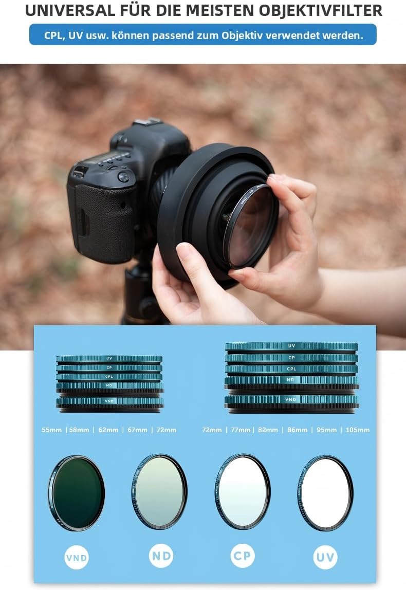TONHOKJ (72mm-112mm) Universal Silicone Lens Hood, Anti-Reflective Foldable Window Photography Hood for DSLR