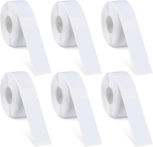Carvoriy 6 D30, 960 12 40mm Rolls Label Maker Tapes for Phomemo Pcs x Thermal Labels Printer Sticker Paper