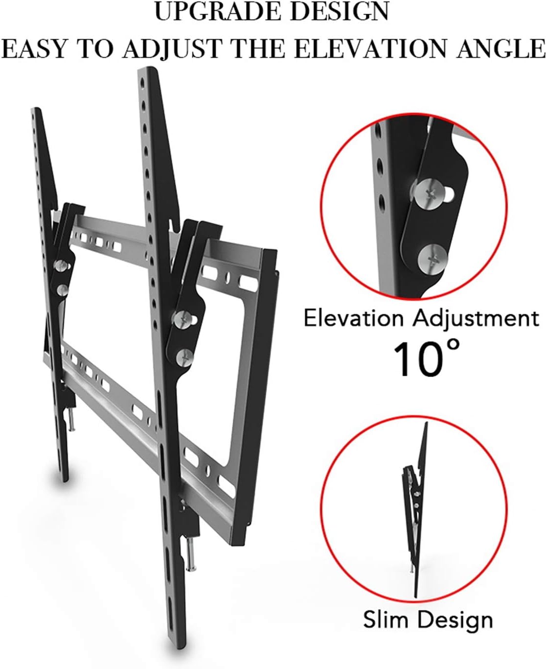 Tesmula gt2-kj 32-70" Wall Mount Bracket TV Stand with Spirit Level